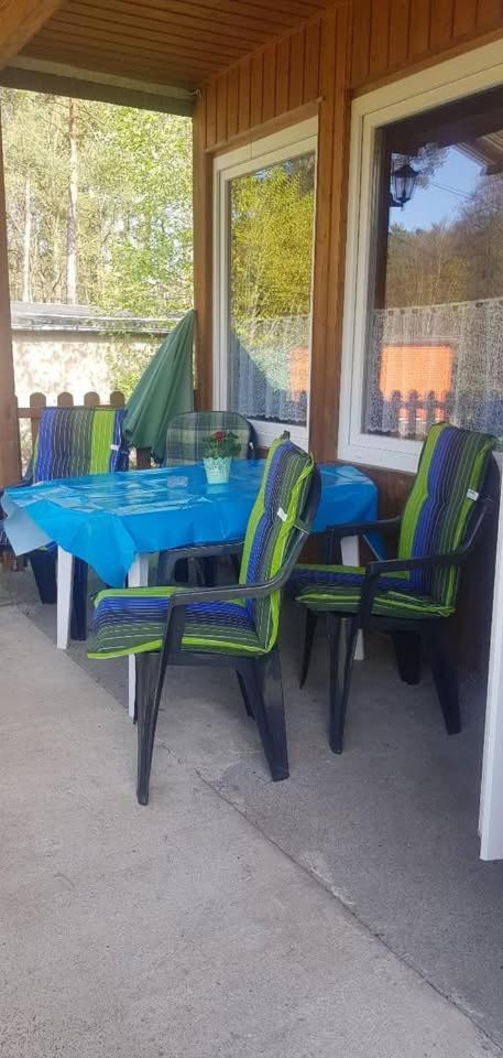 Bungalowvermietung Am Rheinsberger See Bagian luar foto